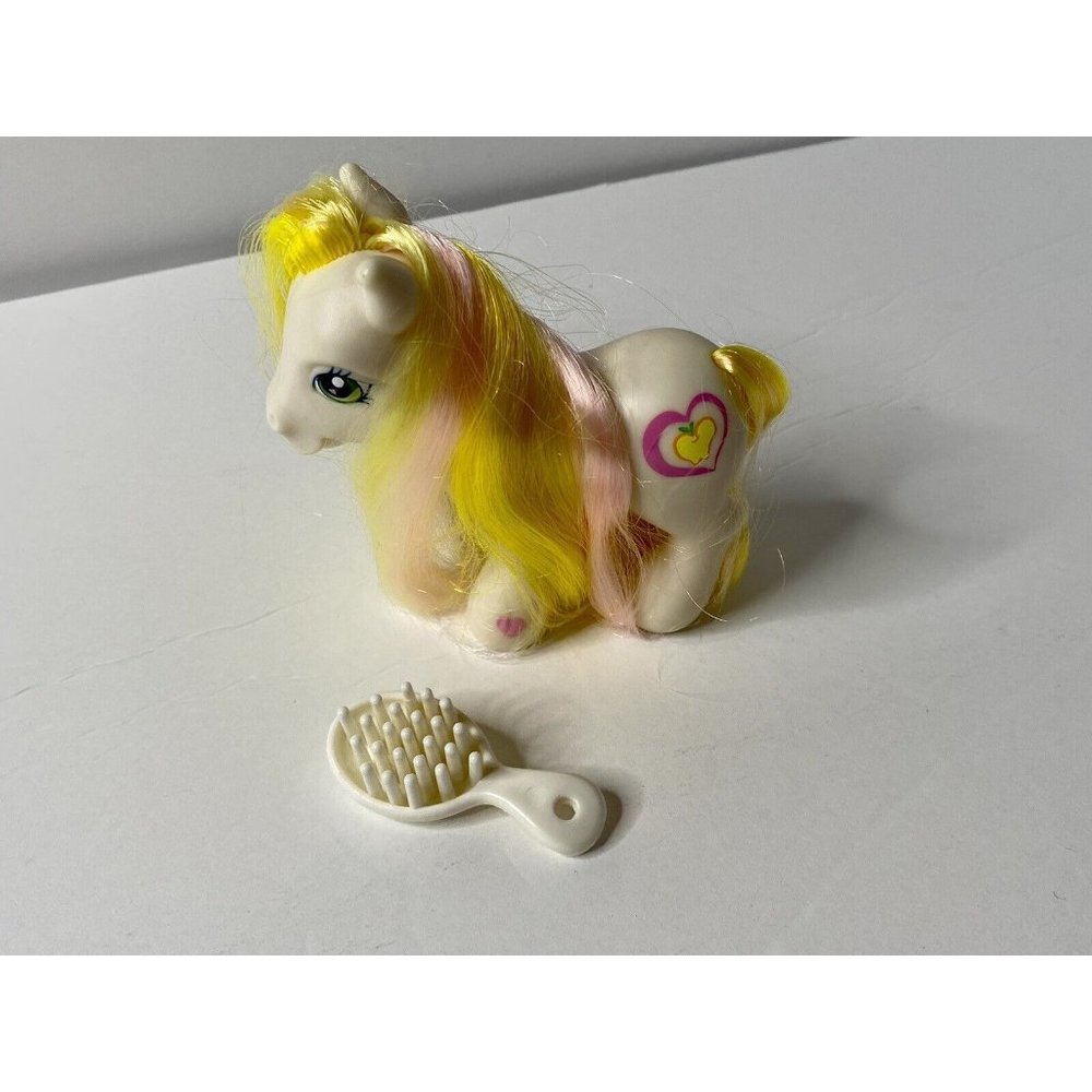 My Little Pony G3 Golden Delicious MLP‎ White Hasbro Apple Heart Cutie Mark